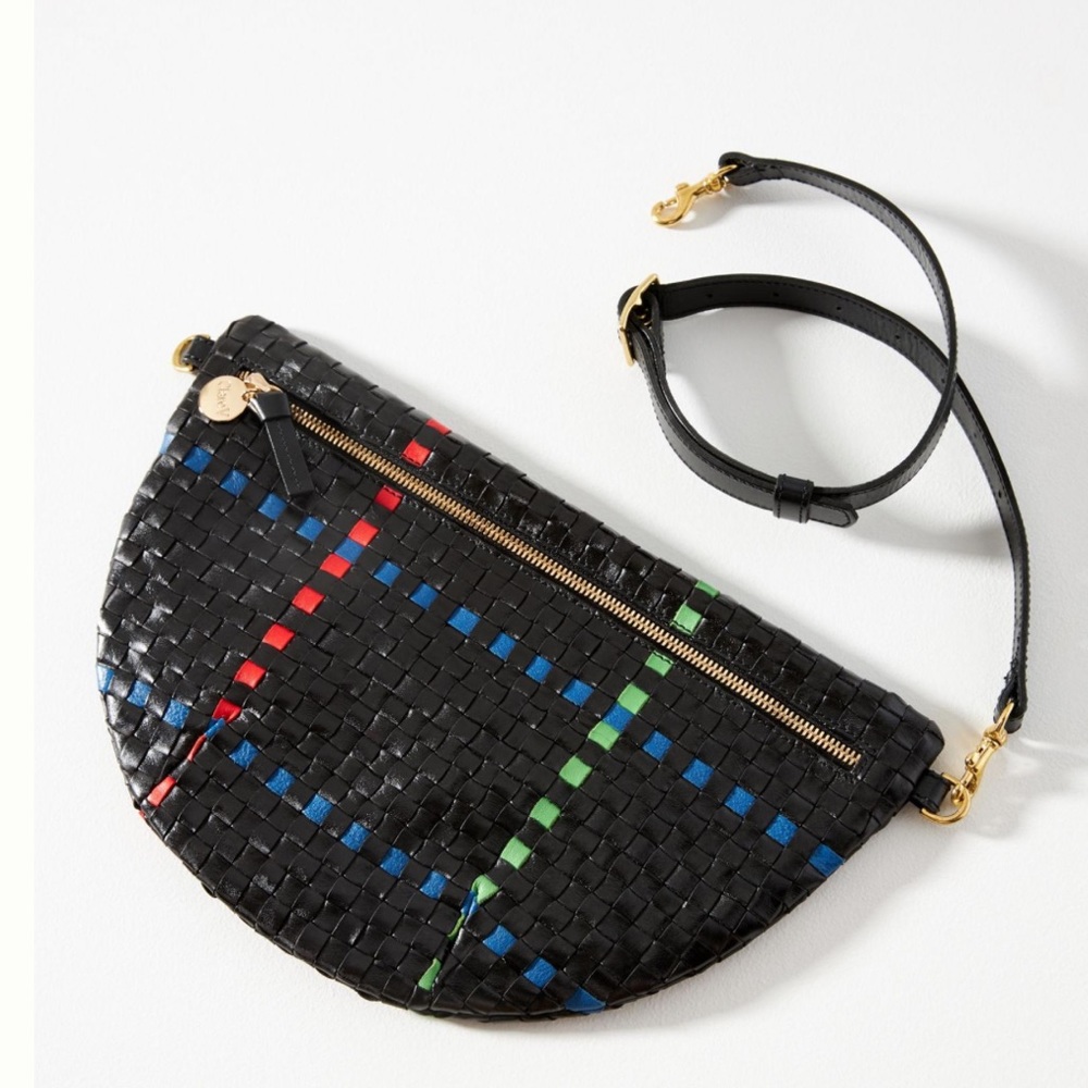 Clare V. Handwoven Grande Fanny. Like new condition!
